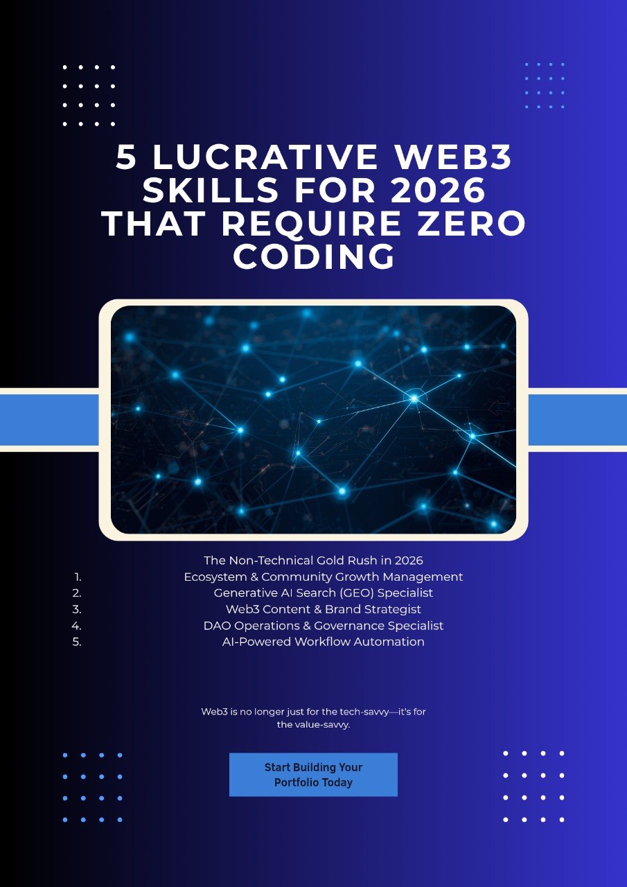 ​5 Lucrative Web3 Skills for 2026 That Require Zero Coding