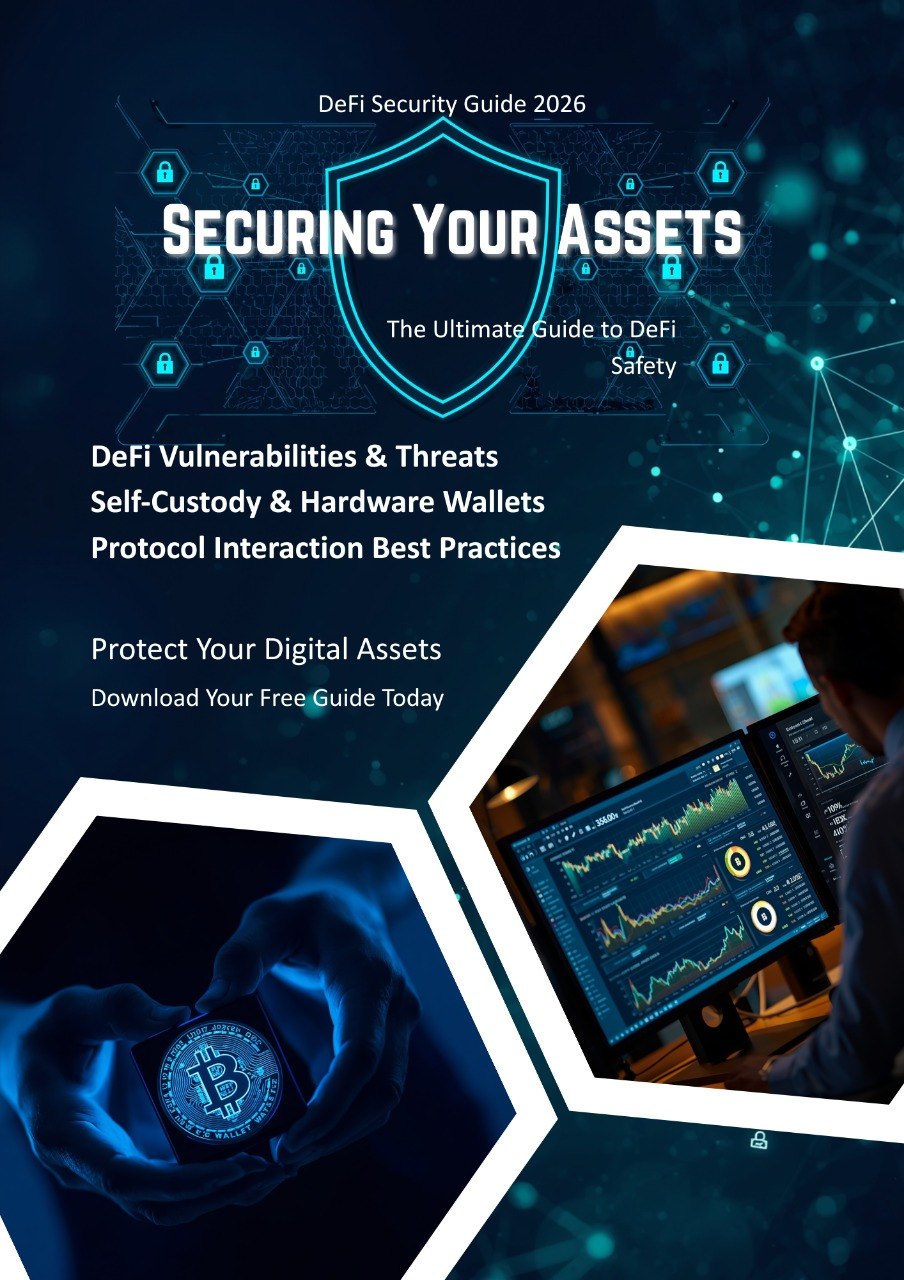 DeFi security infographic showing layers of digital asset protection